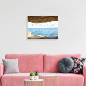 Mijn Bijbelversie verbergen Canvas Afdruk (Insitu (Woonkamer))