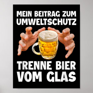 Mijn bijdrage aan de milieubeschermingstrend poster