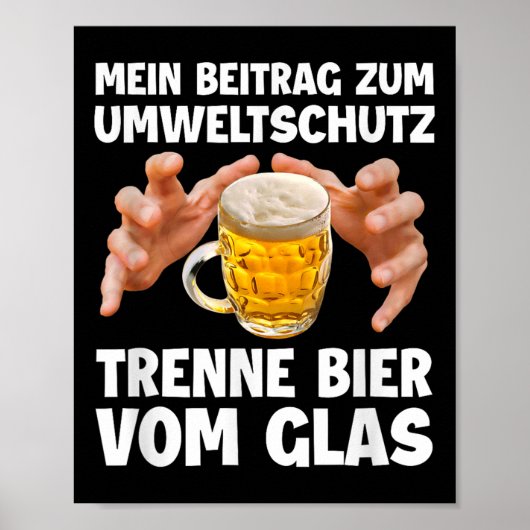Mijn bijdrage aan de milieubeschermingstrend poster (Voorkant)