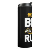 Mijn bijen mijn regels thermosbeker (Gedraaid links)