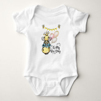 Mijn Bijendag Bodysuit, Bumblebee Baby Kleding Romper
