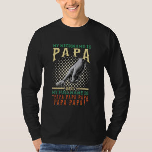 Mijn bijnaam is papa, maar mijn volledige naam is t-shirt