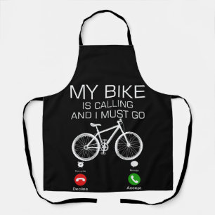 Mijn bike belt en ik moet fietsen voor een fietser schort