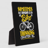 Mijn bike denkt over mij fotoplaat (Zijkant)