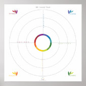 Mijn binnenjaar Mandala Poster (Voorkant)