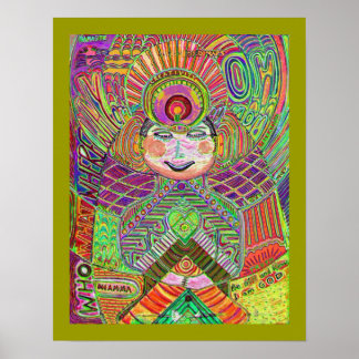 Mijn binnenste is het Poster van de Mind Map