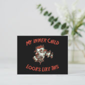Mijn binnenste kind briefkaart (Staand voorkant)