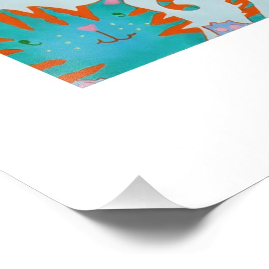 Mijn binnentuin foto afdruk (Hoek)