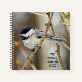 Mijn Birding Journal Chickadee Spiral-laptop Notitieboek