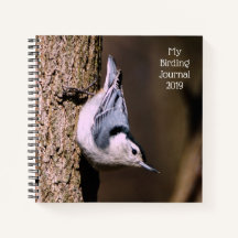 Mijn Birding Journal Nuthatch Spiral-notebook
