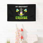 Mijn Birthday Cruise - Funny Cruising Spandoek (Insitu)