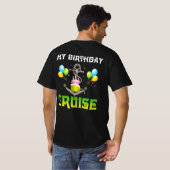 Mijn Birthday Cruise - Funny Cruising T-shirt (Achterkant volledig)