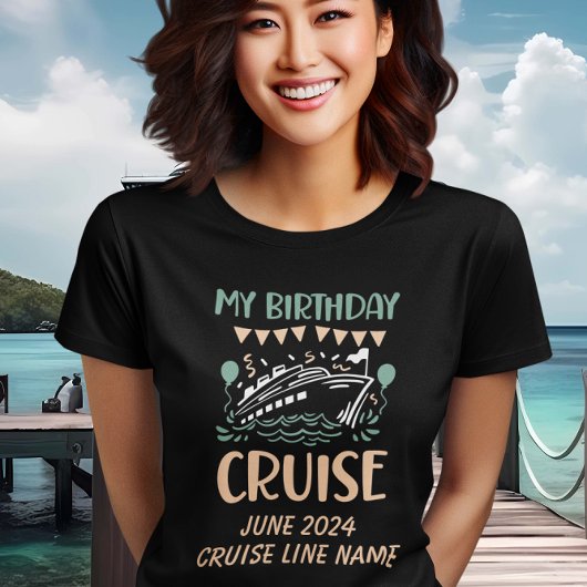 Mijn Birthday Cruise T-shirt