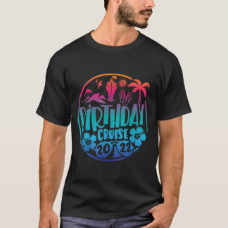 Mijn Birthday Cruise T Shirt voor mannen, vrouwen 