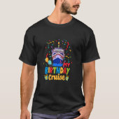 Mijn Birthday cruise voor mannen en Kinderen T-shirt (Voorkant)