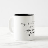 Mijn Birthstone is een Coffee Bean Mok (Voorkant links)