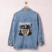 Mijn black metal donkerder dan mijn koffie denim jacket (Hangar)