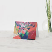 Mijn blauwe cache-poort bedankkaart (Voorkant)