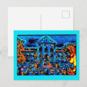 Mijn blauwe droom briefkaart (Voorkant / Achterkant)