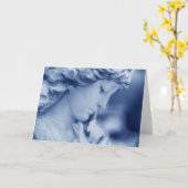 Mijn Blauwe Engel Kaart (Gele Bloem)