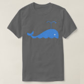Mijn blauwe walvis t-shirt (Design voorkant)