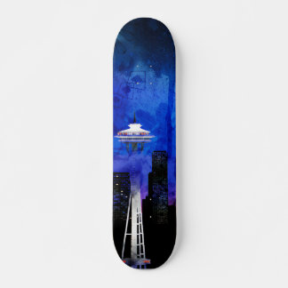 Mijn blauwe wereld persoonlijk skateboard