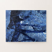 Mijn blauwe winter.... legpuzzel (Horizontaal)