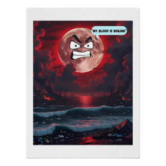Mijn bloed kookt – als de maan kon praten perfect poster