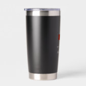 Mijn bloedgroep is Arabica Premium Thermal Tumbler Geïsoleerde Drinkbeker (Rechts)