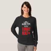 Mijn bloedgroep is mout plus whisky t-shirt (Voorkant volledig)