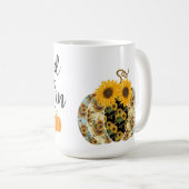 MIJN BLOEDGROEP IS PUMPKIN SPICE GEZEGDE KOFFIEMOK (Voorkant rechts)