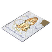 Mijn bloedhond op mijn lesplan notitieboek (Linkerzijde)