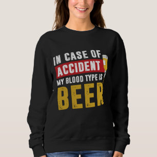 Mijn bloedtype is bier trui