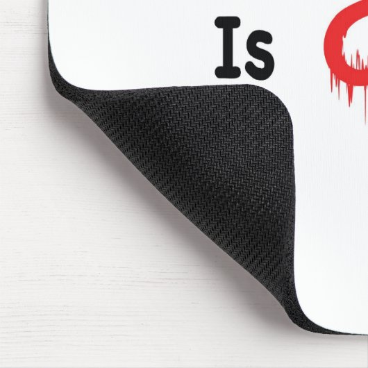 Mijn bloedtype is c++ muismat (Hoek)