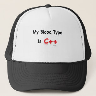 Mijn bloedtype is c++ trucker pet