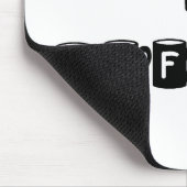 Mijn bloedtype is Coffee Mousepad Muismat (Hoek)
