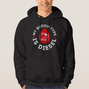Mijn bloedtype is Diesel, Diesel Mechanic Repairma Hoodie