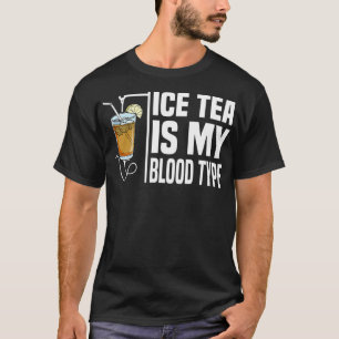 Mijn bloedtype is IJthee I-ijsthee T-shirt