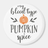 Mijn bloedtype is pompoenen magneet (Voorkant)