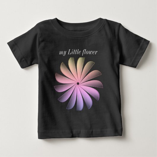 mijn bloem Baby t-shirt (Voorkant)