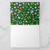 Mijn Bloem Ontwerp 4 Bedankkaart (Binnen)