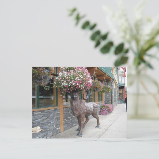 Mijn bloem Pet Briefkaart (Staand voorkant)