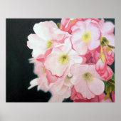 Mijn bloesems poster (Voorkant)