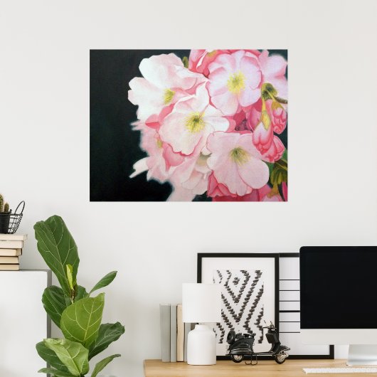 Mijn bloesems poster (Thuiskantoor)