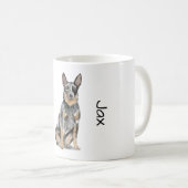 Mijn Blue Heeler Liefde Koffiemok (Voorkant rechts)