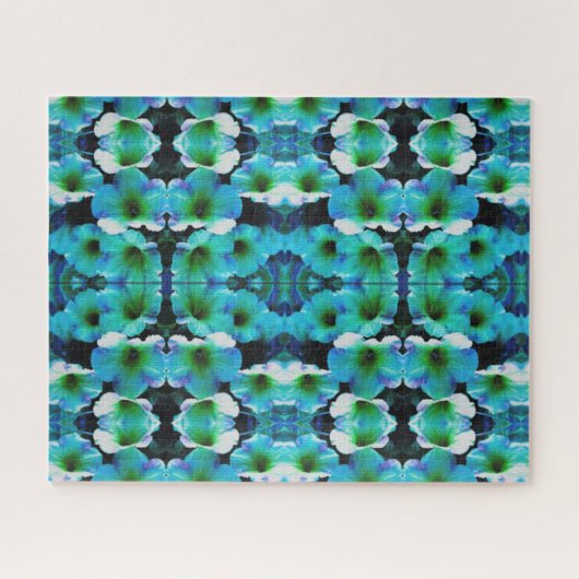 Mijn Blue Petunia Puzzle Legpuzzel (Horizontaal)