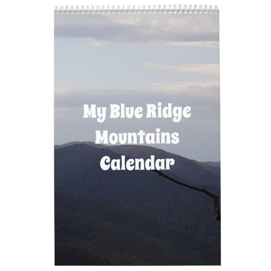 Mijn Blue Ridge Mountains Agenda Kalender (Hoes)