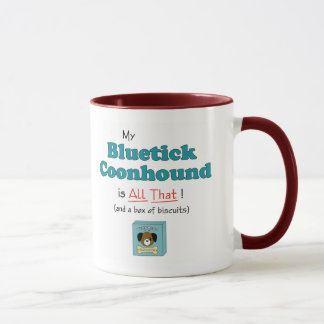 Mijn Bluetick Coonhound is alles. Mok