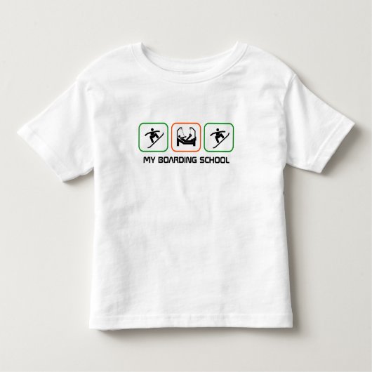 MIJN BOARDING SCHOOL KINDER SHIRTS (Voorkant)