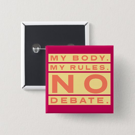 Mijn body Button (Voorkant /achterkant)